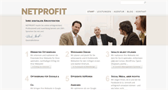 Desktop Screenshot of netprofit.de