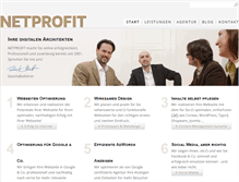 Tablet Screenshot of netprofit.de